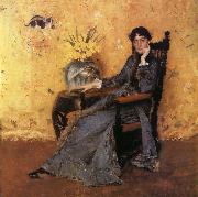 William Merritt Chase Portrait of Dora Wheeler Sweden oil painting artist